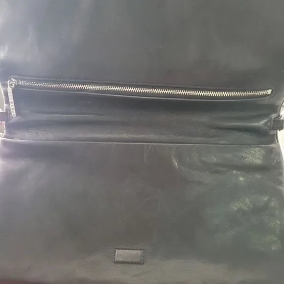 Tory Burch Reva Black Shoulder/Clutch Bag - Picture 8 of 12